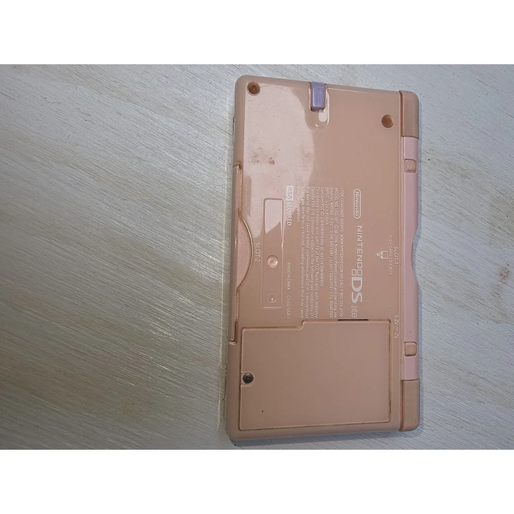 Excellent Nintendo DS Lite Console Pink Color Tested Working